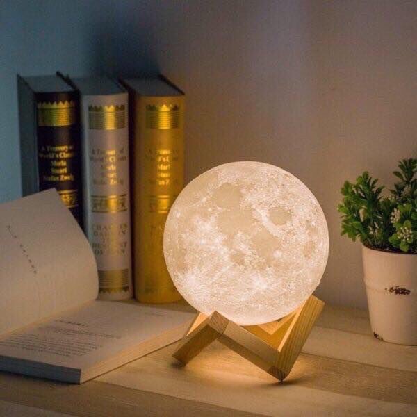 [ Hàng Loại 1 ] Đèn Ngủ Mặt Trăng Version 2021 size 10 - 20 cm