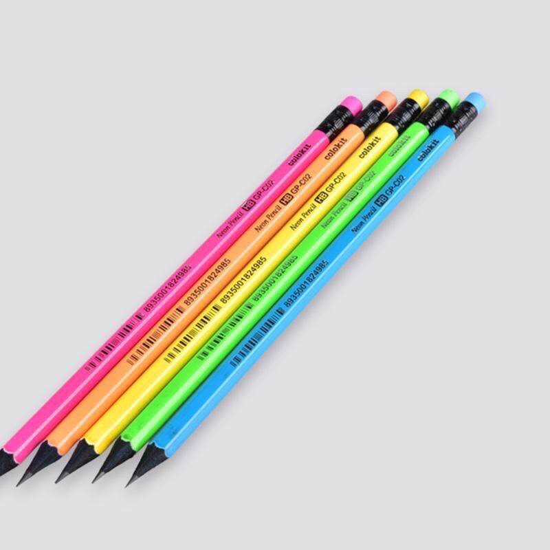 Bút chì gỗ 2B Colokit GP-C01 ( vĩ 5 cây)