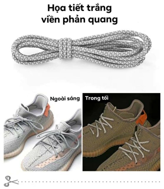COMBO 2 DÂY GIÀY PHẢN QUANG GIÁ RẺ