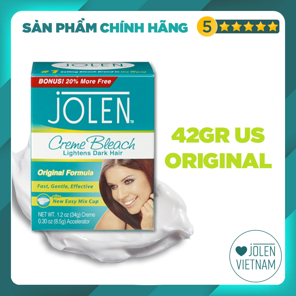 Jolen Creme Bleach 42gr Original - US Imported