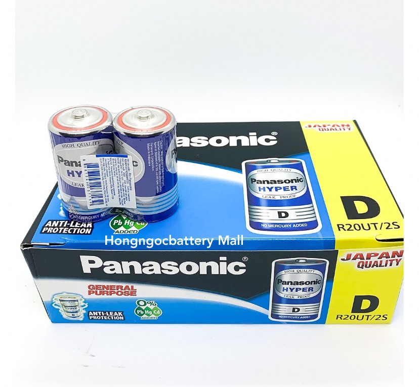 Hộp Pin Đại Panasonic 24 viên R20UT/2S - hàng chính hãng