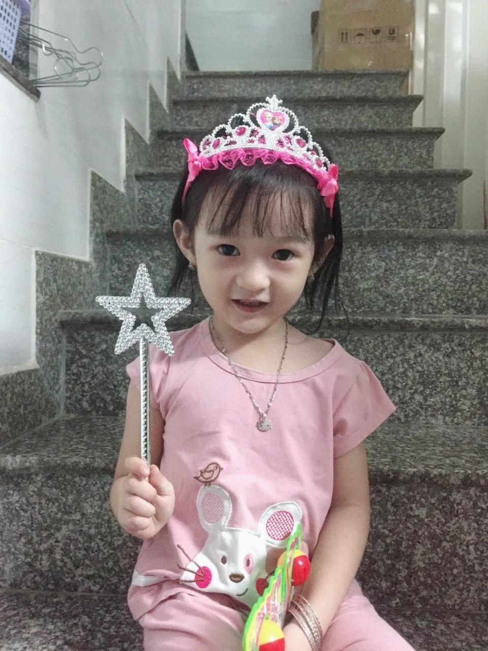 [HCM]CÀI TÓC VƯƠNG MIỆN CÔNG CHÚA CHO BÉ GÁI 2 MÀU