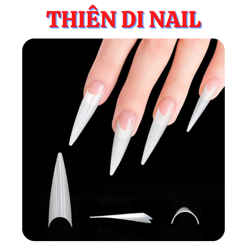 Móng tip nhọn dài làm nail