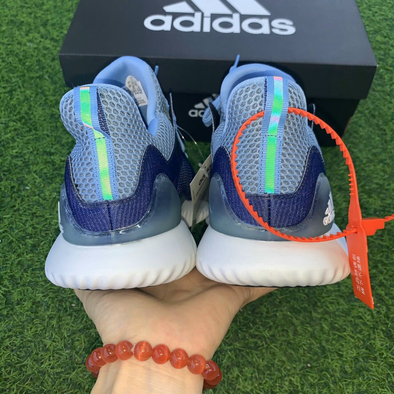 [HCM]Giày Alphabounce Beyond xanh bản đẹp Fullbox - Ann Shoes