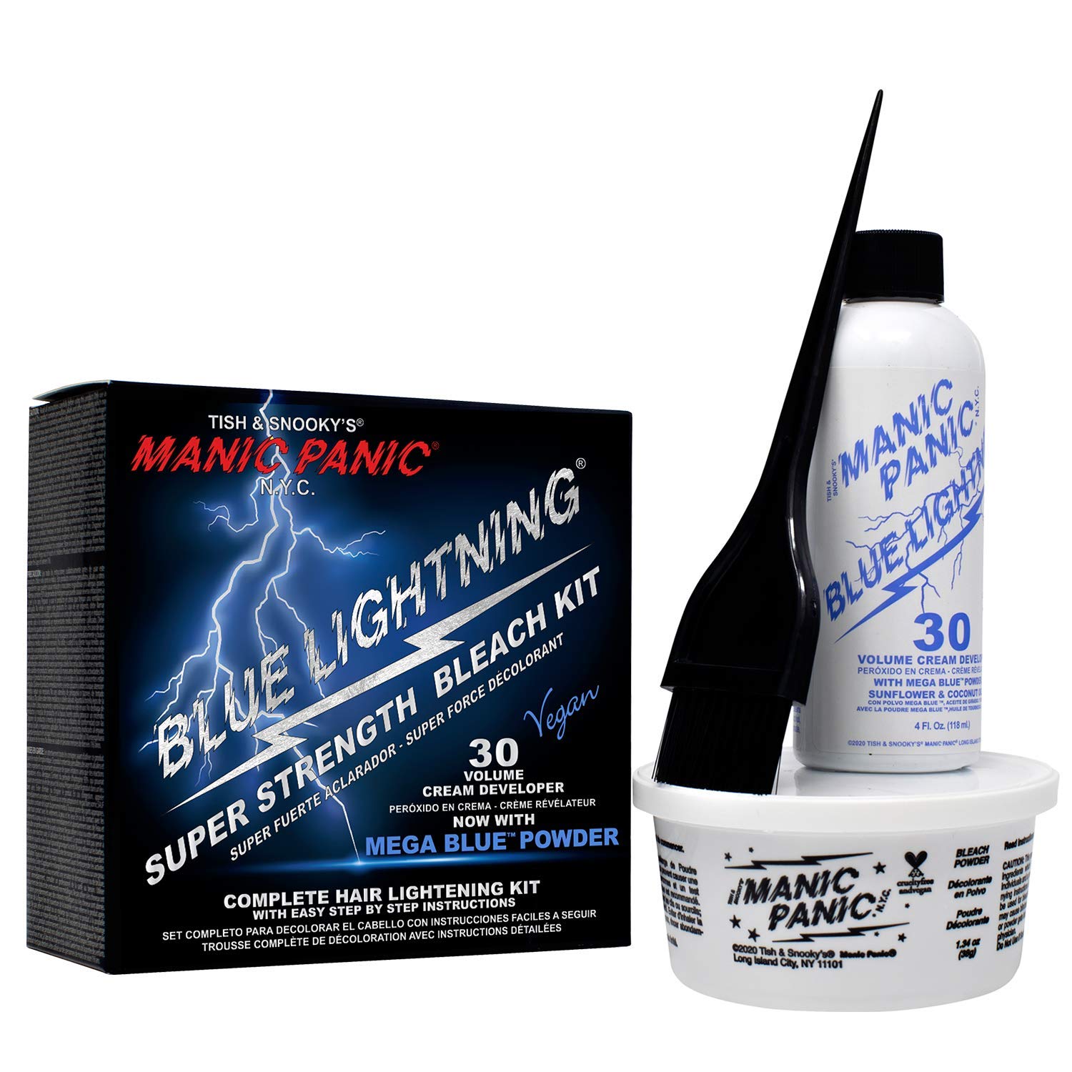Bộ tẩy tóc Manic Panic Flash Lightning Bleach Kit