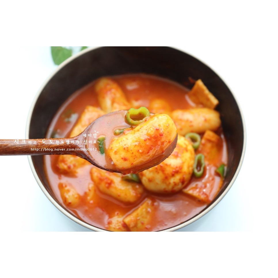 [SHIP HCM] Combo nấu tokbokki nhân phô mai