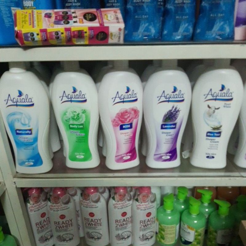 SỮA TẮM DÊ AQUALA 1200ml đủ mùi