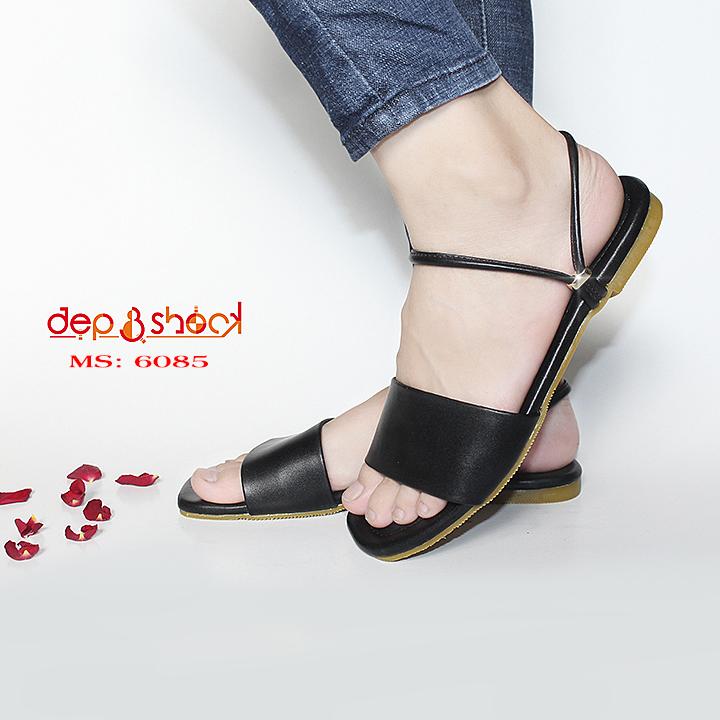 Sandal nữ quai ngang 2 trong 1 có size lớn 42 43