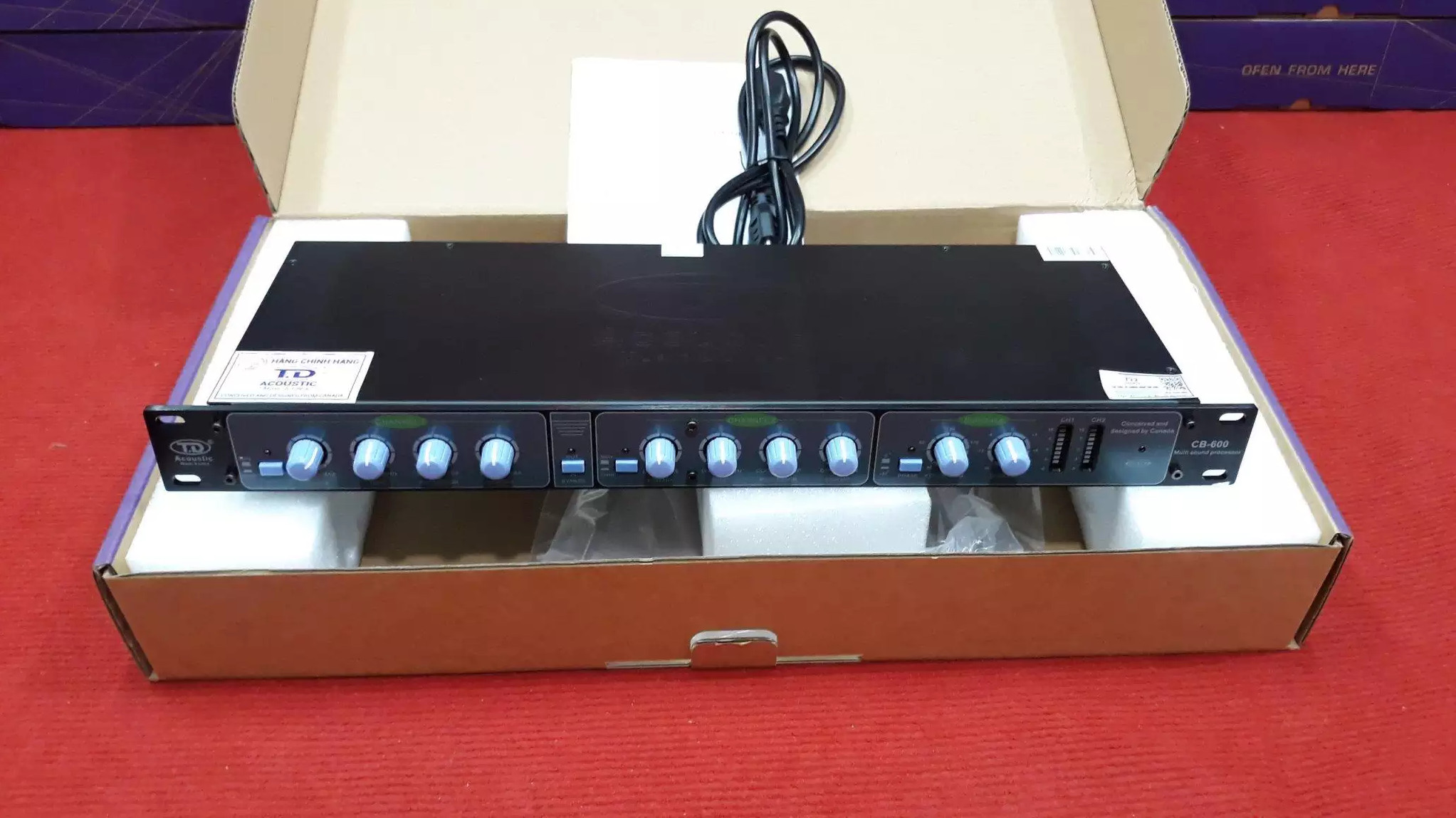 [HCM]MÁY NÂNG TIẾNG TD ACOUSTIC CB 600 PRO-MODEL 2020