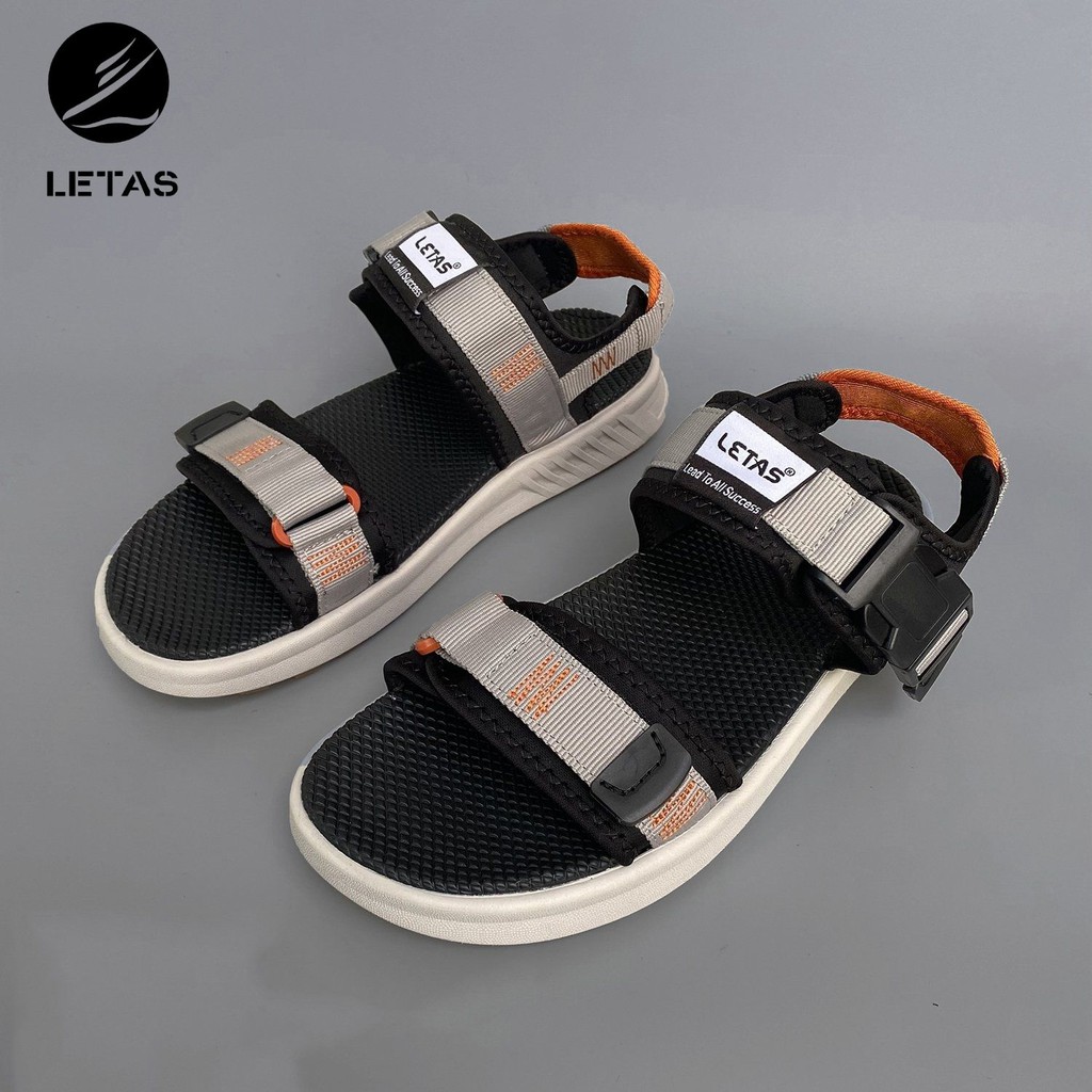 Sandal Nam Letas D711 Tro Ghi