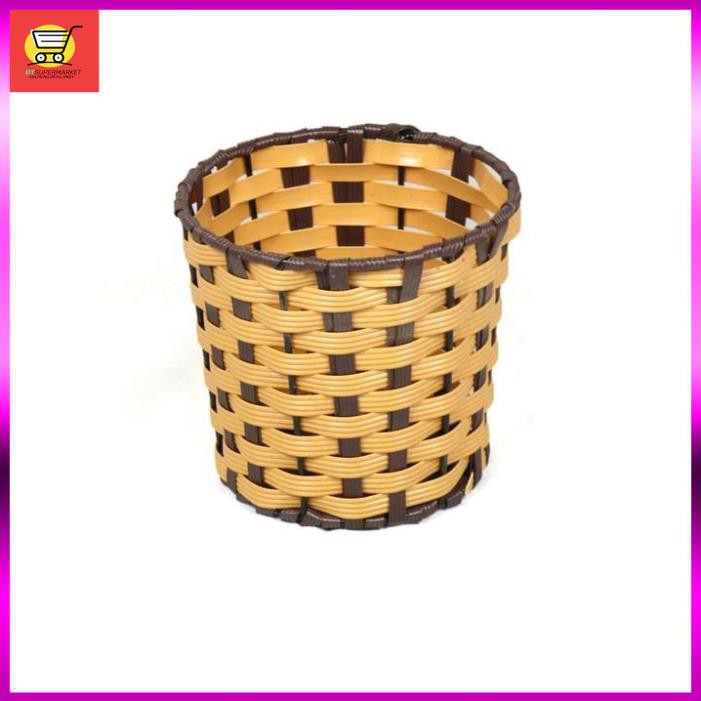 cốc nhựa giả mây vuông - tròn