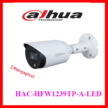 Camera hdcvi 2.0 megapixel dahua hac-hfw1239tp-a-led