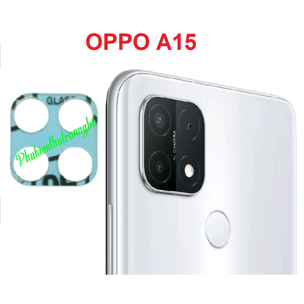 Dán cường lực nano bảo vệ camera Oppo A15/ A15S chống trầy xước bụi bẩn