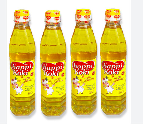 Dầu ăn happi koki 400ml