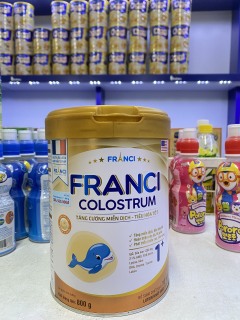 Sữa Franci Colostrum 1+  Tăng cường miễn dịch đề kháng khỏe mạnh thumbnail