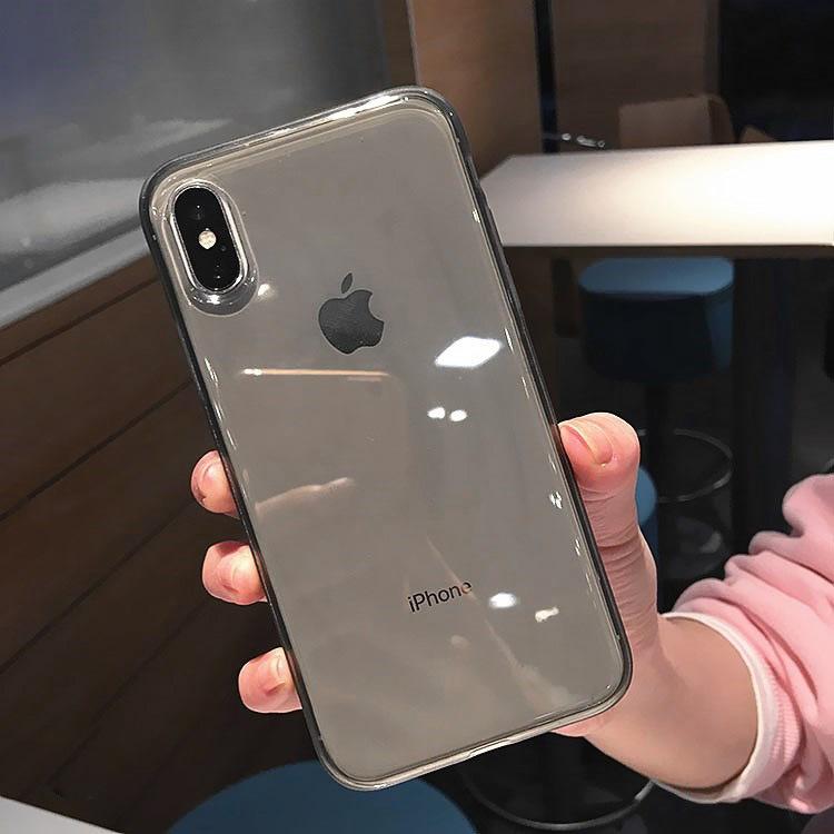 [ IPHONE ] Ốp Lưng 6 Màu Trong Suốt Cao Cấp