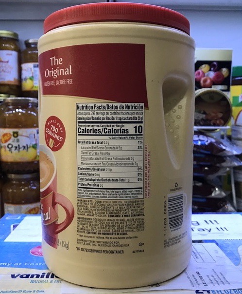 Bột Coffee Mate Nestle Xách Tay Mỹ 1.5kg