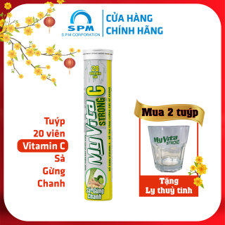 Viên sủi MyVita Strong C20 viên hộp - Bổ sung Vitamin C thumbnail