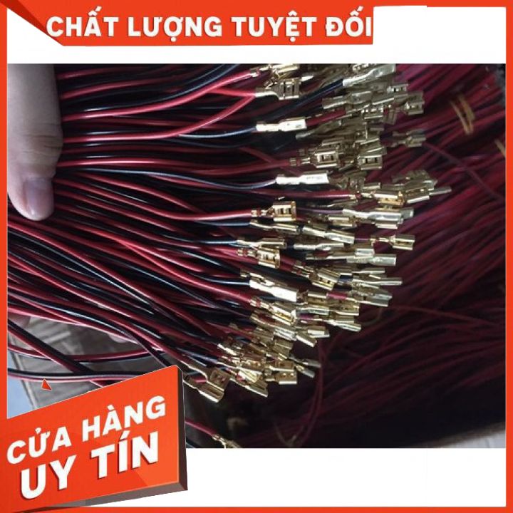 Dây nối phân tần - dây loa - dây jack cắm củ loa 40cm ( 10 sợi)