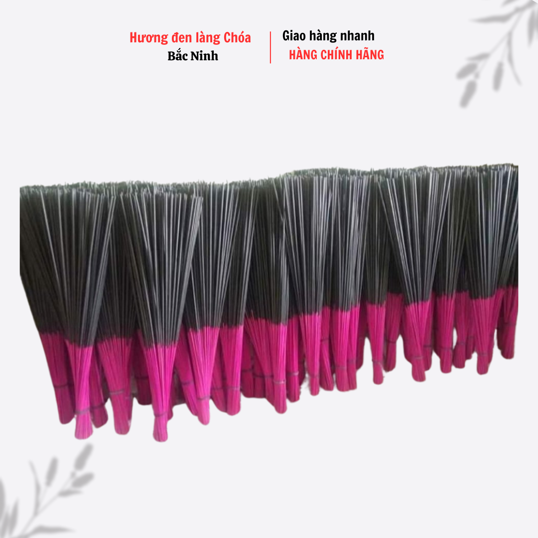 Hương đen làng Chóa (100 nén 50cm_ se tay )