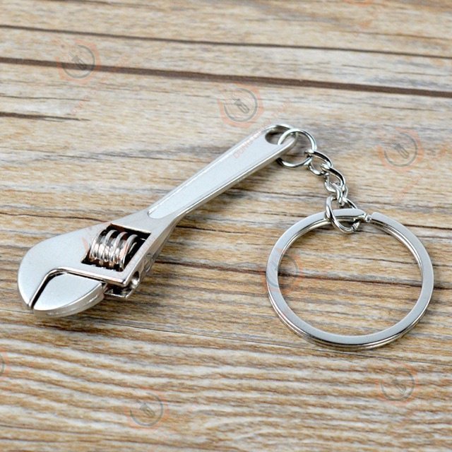 Mỏ lết móc khoá mini inox _ [Shop Dụng Cụ Kỹ Thuật]