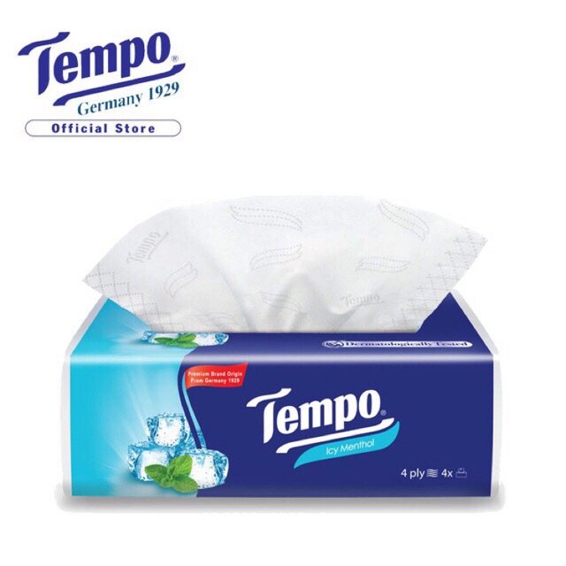 Lốc 4 Gói Khăn Giấy Tempo Softpack Neutral 4 Lớp (không mùi)