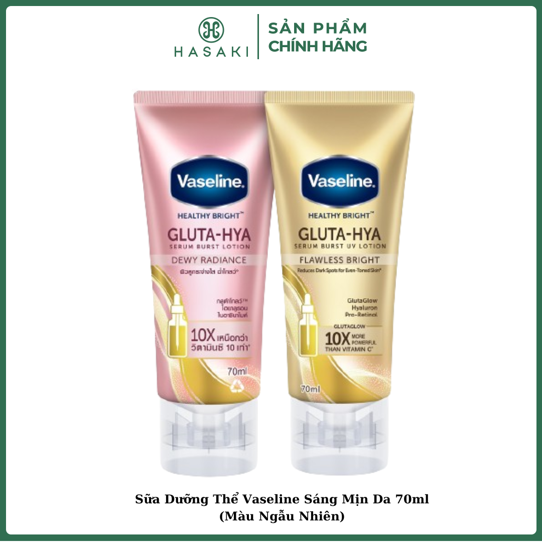 Sữa Dưỡng Thể Vaseline Sáng Mịn Da 70ml Hasaki Sản Phẩm Chính Hãng