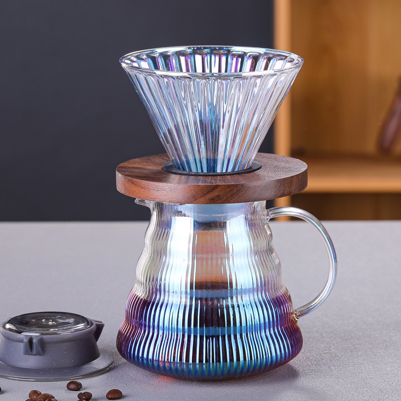 Bộ Pha Cà Phê Giấy Lọc Pour Over V60 Thể Tích 500ml