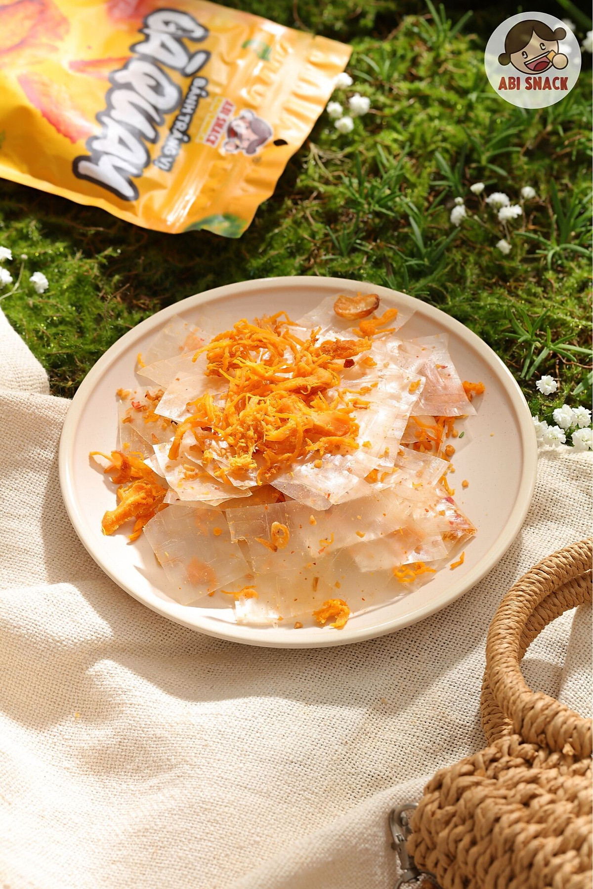 Abi Snack Bánh Tráng Vị Gà Quay