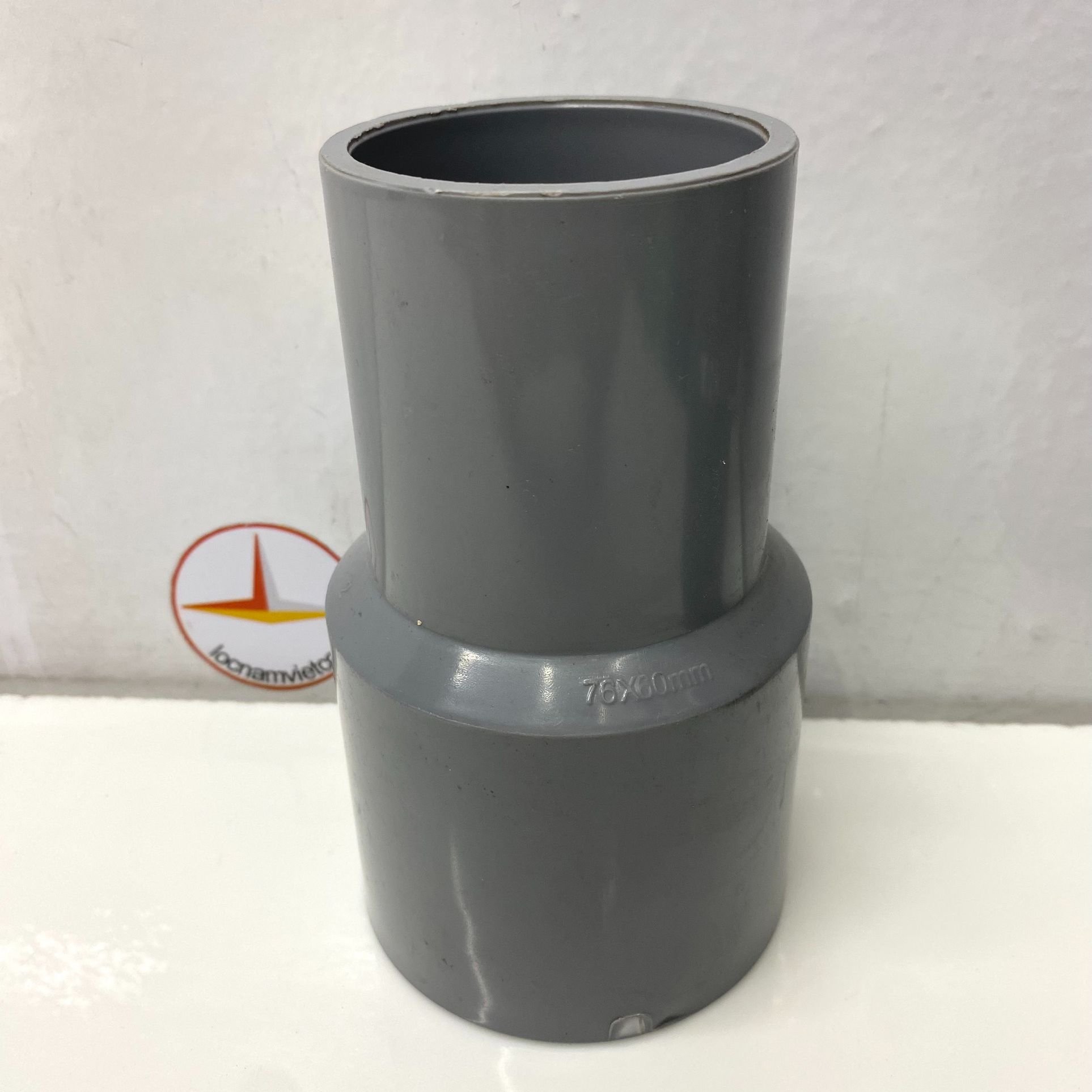 Nối giảm 76 x 60 nhựa PVC Hoa Sen (Reducing Socket)_N76x60