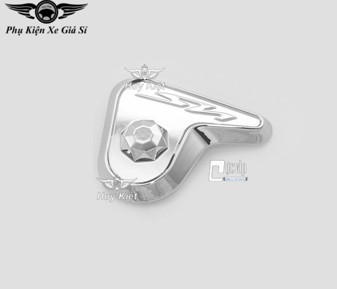Nắp bịt lỗ kiếng hậu sh mode 2020 xi inox mạ crom ms3320