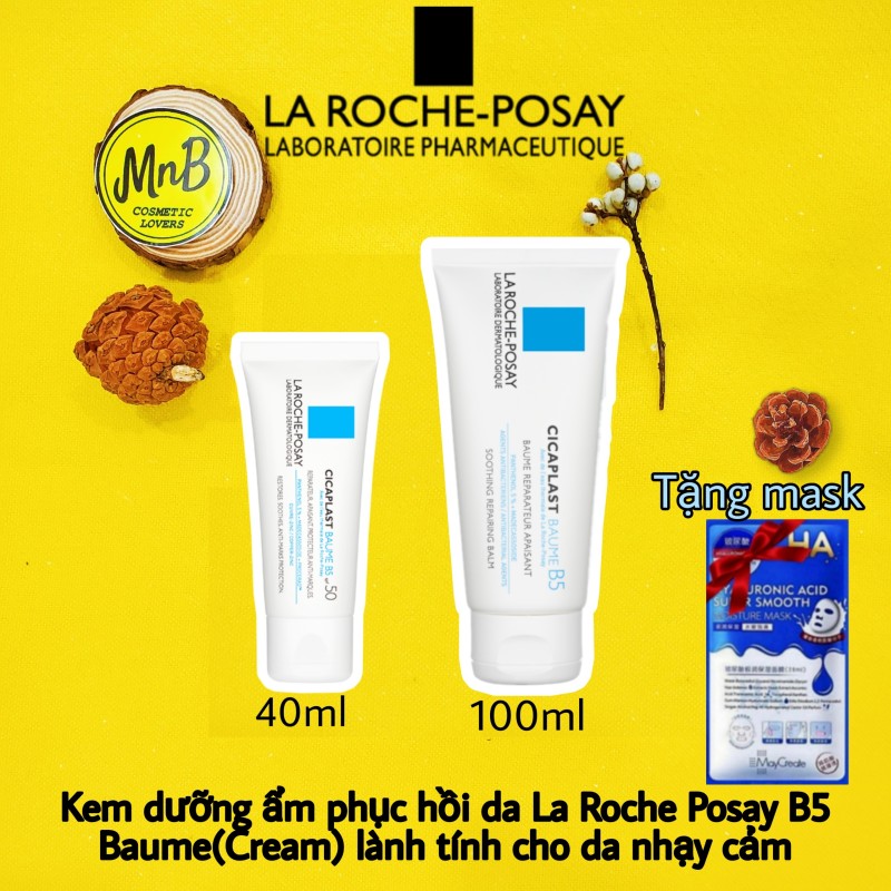 La Roche Posay kem dưỡng la roche posay B5 Baume 40ml - Phục hồi làm dịu và dưỡng ẩm sâu cho da