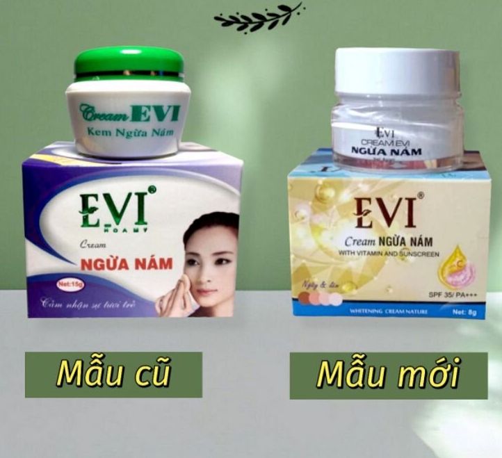 Kem Evi Ngừa Nám 15g mẫu mới 8g