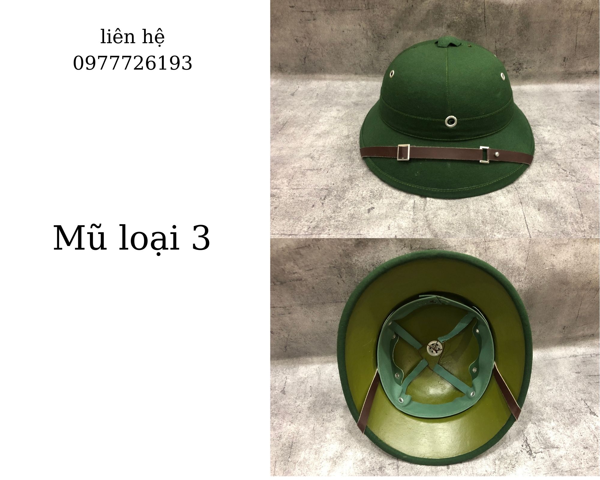 Mũ cối phíp,lòng vàng