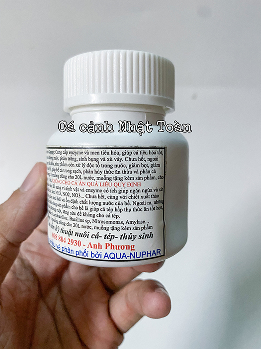 "Hoàn tiền đến 10%" VI SINH KHỬ ĐỘC NƯỚC BIO PLUS NUPHAR