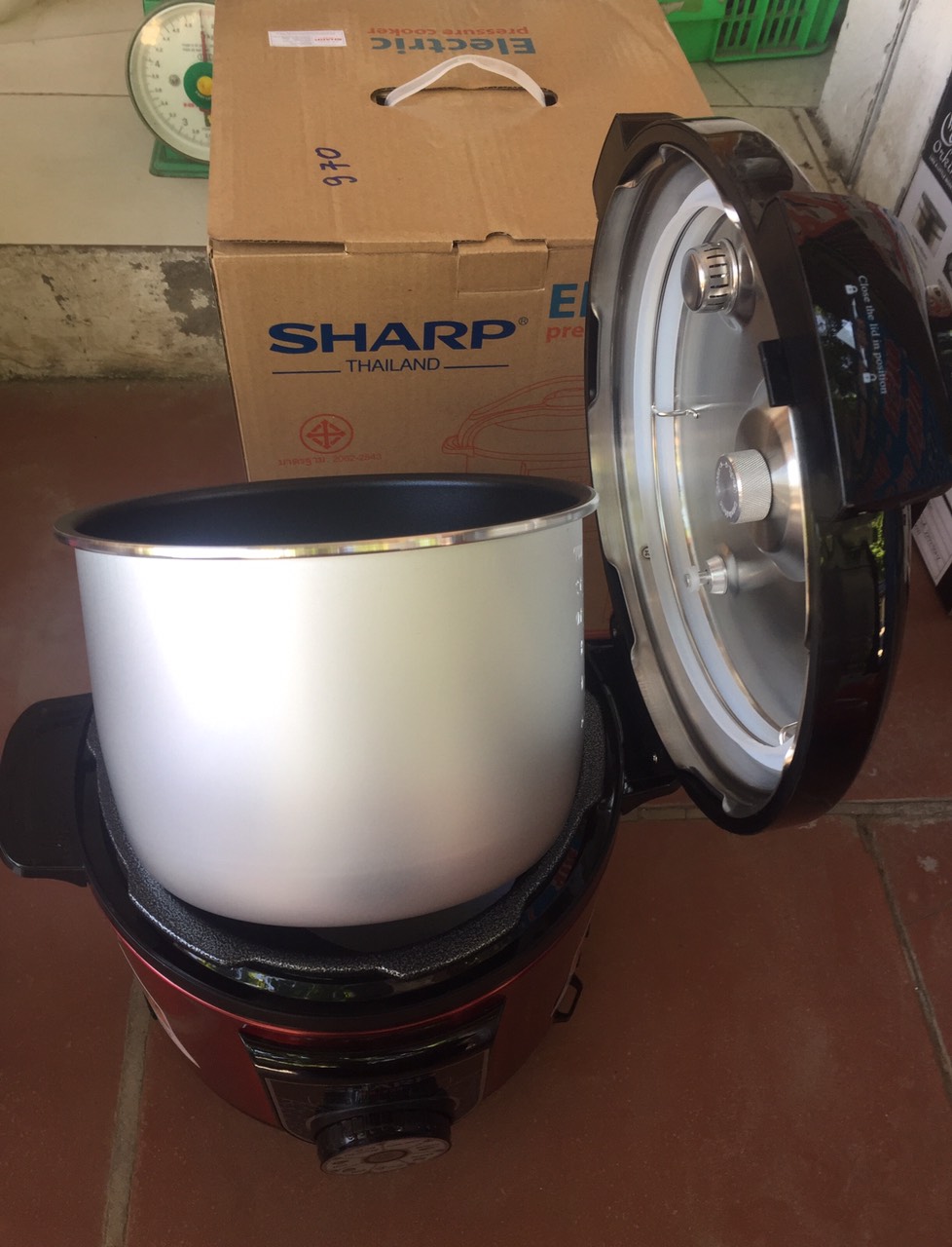 Nồi áp suất đa năng Sharp KS228-diengiadungHoangKim