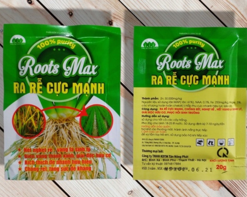 Roots Max ra rễ cực mạnh