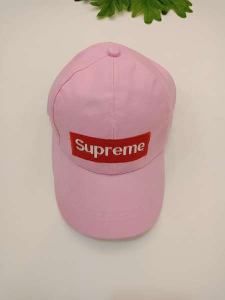 Mũ lưỡi chai đen logo Supreme cực chất