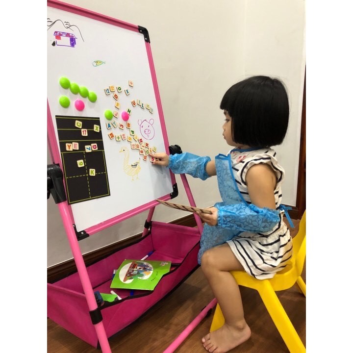 Bảng vẽ 2 mặt cho bé - Bảng viết