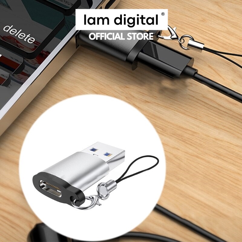 Đầu Chuyển USB 3.0 Sang Type C Tốc Độ Cao 5Gbps