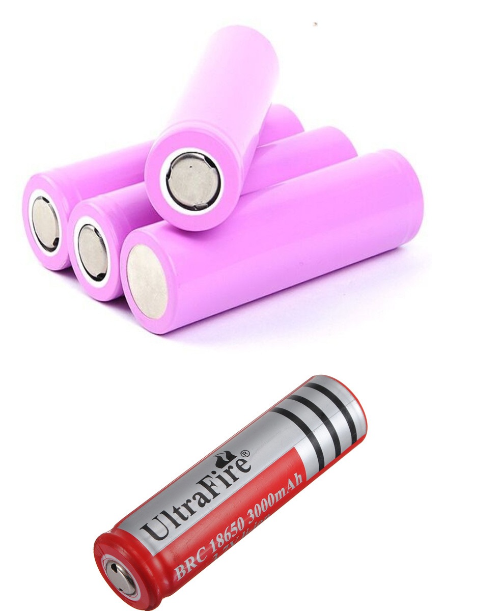 Pin sạc 3.7v màu đỏ 6800mah cho quạt, đèn pin, loa bluetooth, pin sạc cao cấp