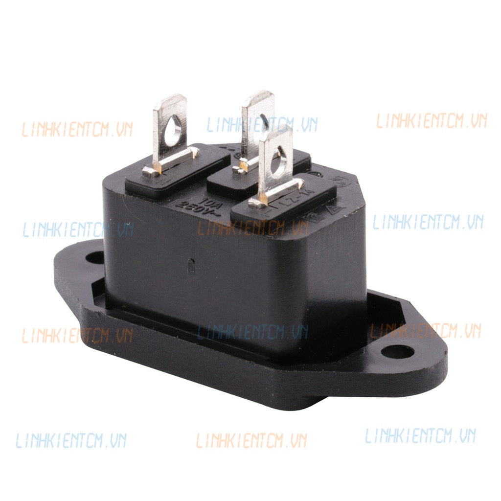 Jack Nguồn Ac 3 Chân 10A 250Ac
