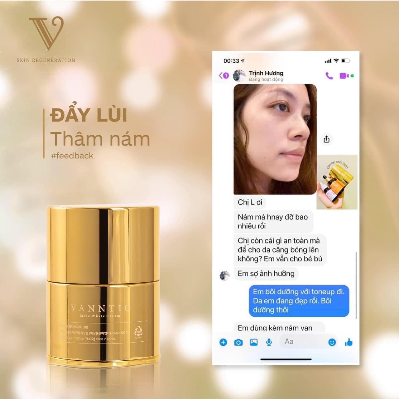 Kem Nám Vanntio Hàn Quốc