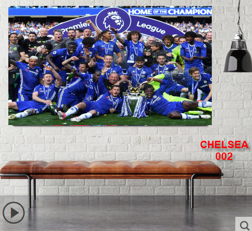 Decal dán tường Chelsea cực đẹp dễ sử dụng - LiDO Sports