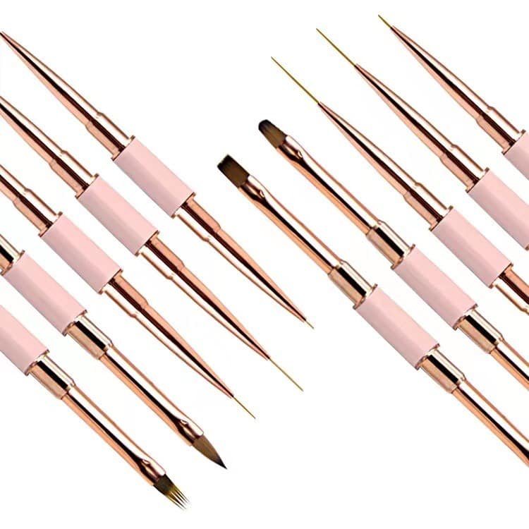 Bộ cọ vẽ nail chuyên dụng 5 cây cơ bản