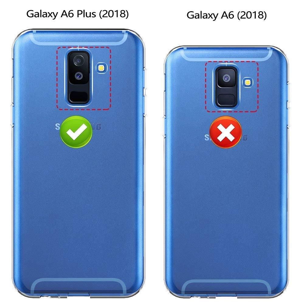 Ốp Silicon cho Samsung Galaxy A6 Plus Trong suốt (Loại A+ chống ố vàng)