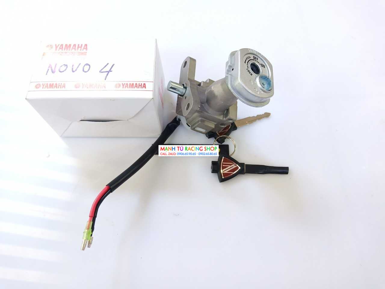 Ổ khóa xe novo 4 - phutungvip