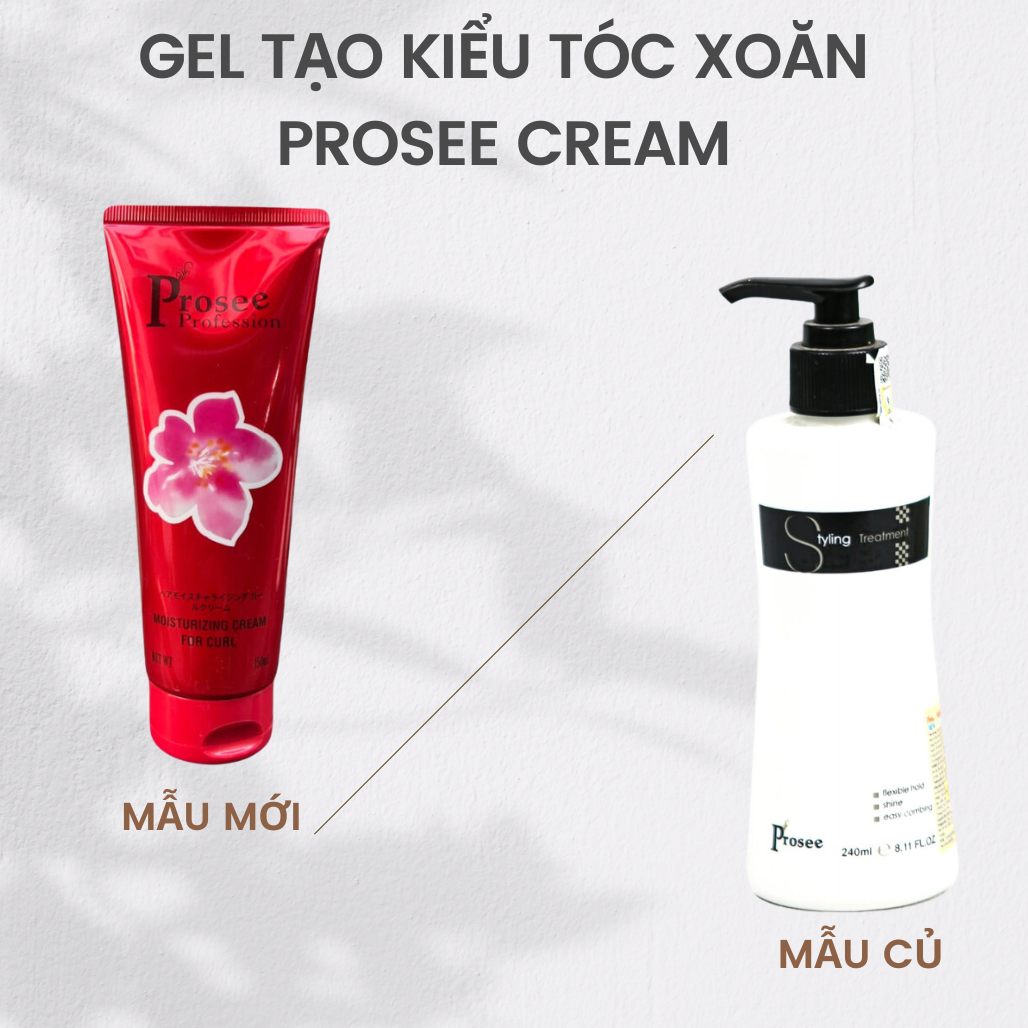 [HCM]Gel Tạo Kiểu Tóc Xoăn Prosee Styling Treatment 150Ml