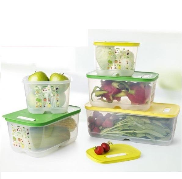 Bộ hộp trữ mát Vensmart 7 hộp Tupperware