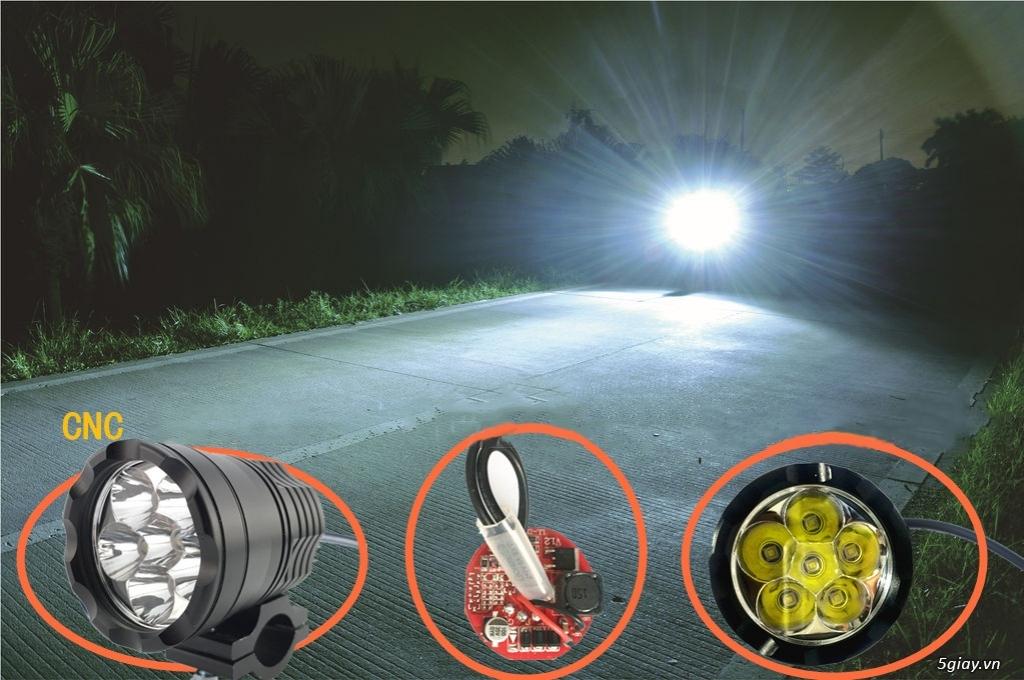 ĐÈN LED L6 NGẮN FULL PHỤ KIỆN